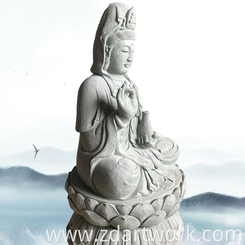 6stone Buddha Ornament Guanyin